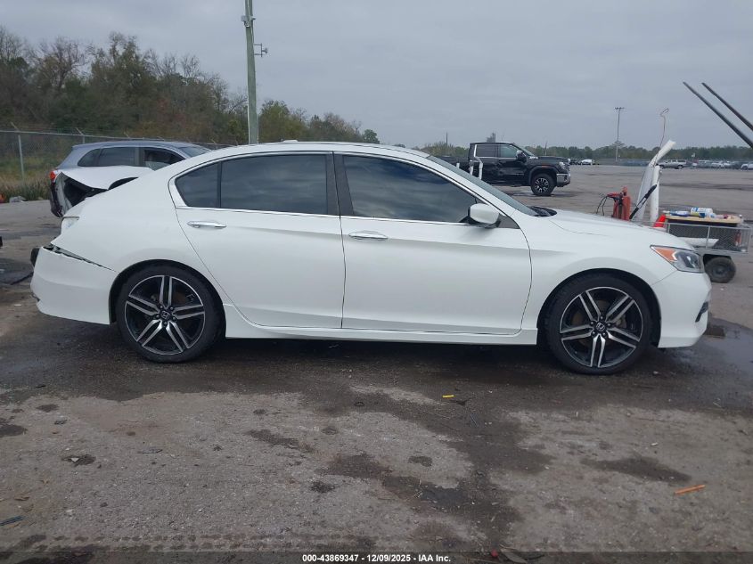 2017 Honda Accord Sport VIN: 1HGCR2F56HA052029 Lot: 43869347