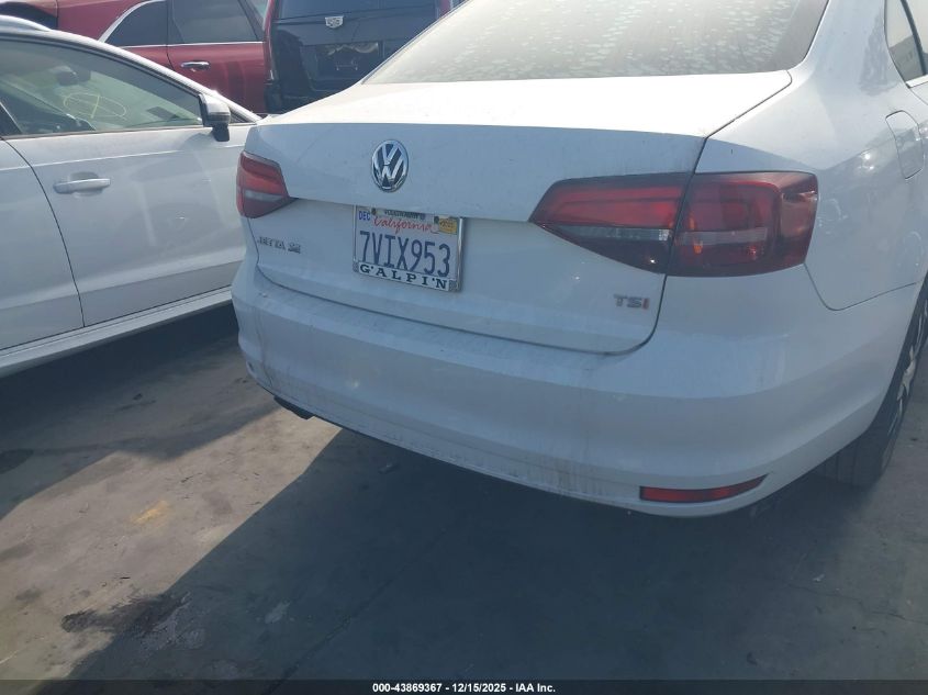 2017 Volkswagen Jetta 1.4T Se VIN: 3VWDB7AJ6HM201080 Lot: 43869367