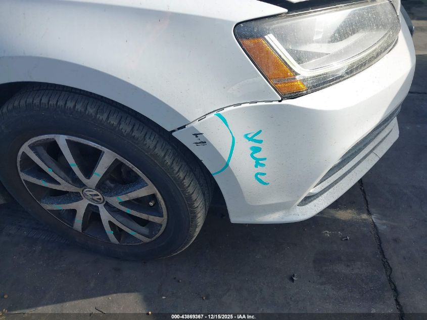 2017 Volkswagen Jetta 1.4T Se VIN: 3VWDB7AJ6HM201080 Lot: 43869367