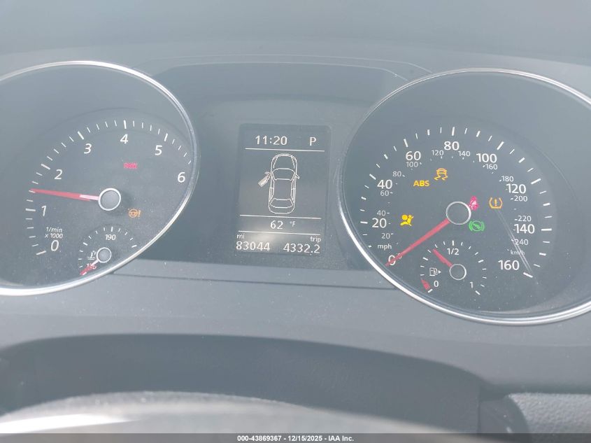 2017 Volkswagen Jetta 1.4T Se VIN: 3VWDB7AJ6HM201080 Lot: 43869367