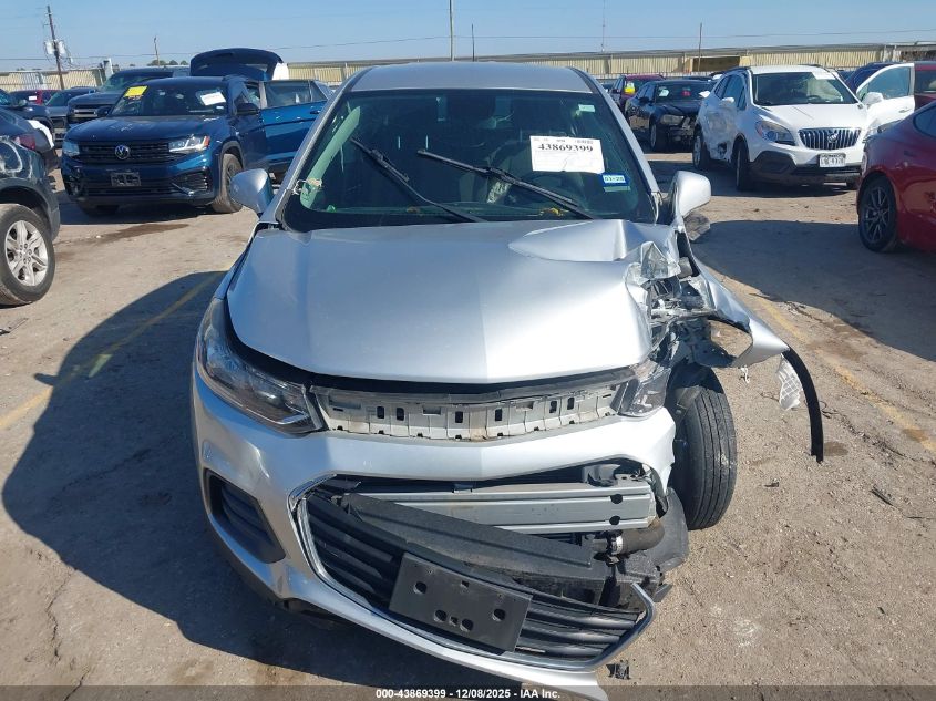 2018 Chevrolet Trax Ls VIN: KL7CJKSB8JB524939 Lot: 43869399