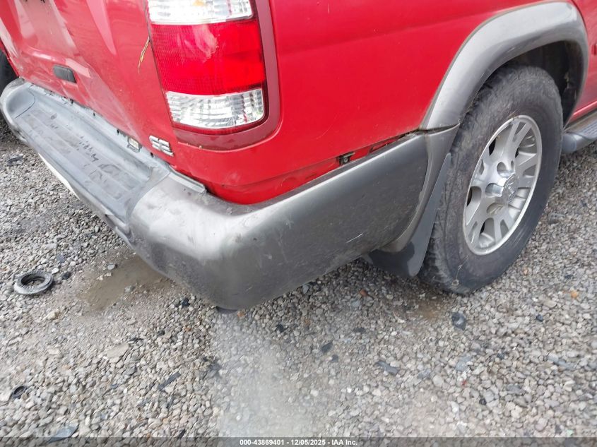 2000 Nissan Pathfinder Le/Se/Xe VIN: JN8AR07Y3YW446405 Lot: 43869401