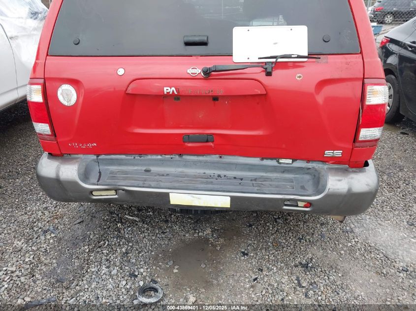 2000 Nissan Pathfinder Le/Se/Xe VIN: JN8AR07Y3YW446405 Lot: 43869401