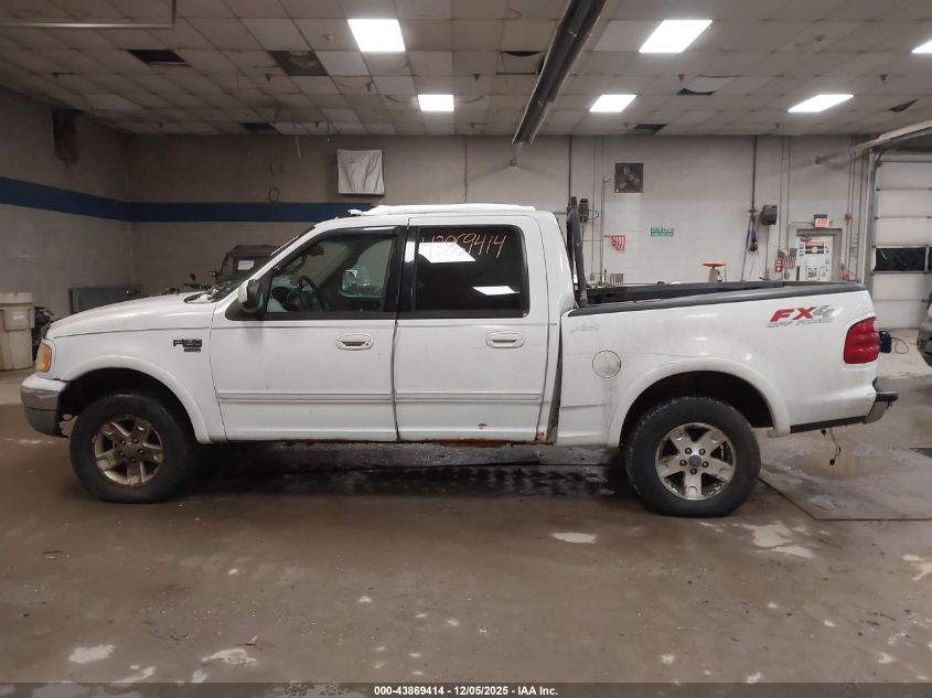 2002 Ford F-150 Lariat/Xlt VIN: 1FTRW08L02KB71486 Lot: 43869414