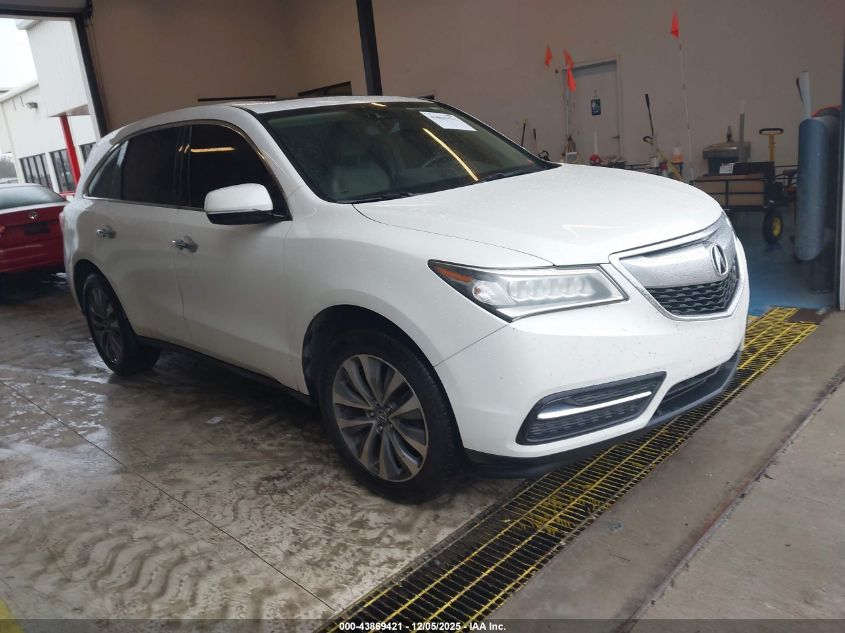 ACURA MDX TECHNOLOGY ACURAWATCH PLUS PACKAGES/TECHNOLOGY PACKAGE