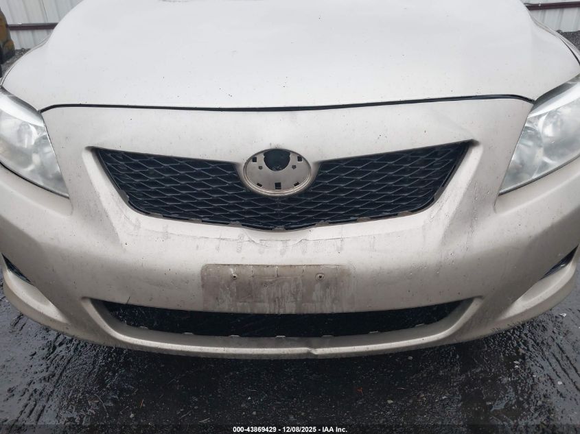 2010 Toyota Corolla Le VIN: 1NXBU4EE9AZ176365 Lot: 43869429