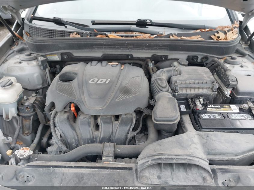 2013 Hyundai Sonata Gls VIN: 5NPEB4AC4DH619502 Lot: 43869451