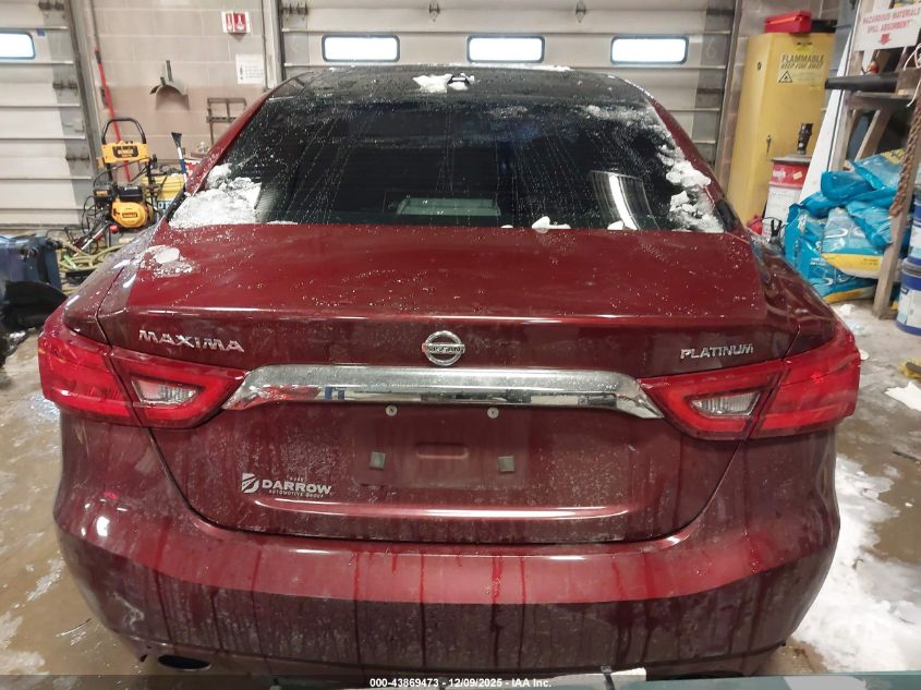 2016 Nissan Maxima 3.5 Platinum VIN: 1N4AA6AP3GC421077 Lot: 43869473