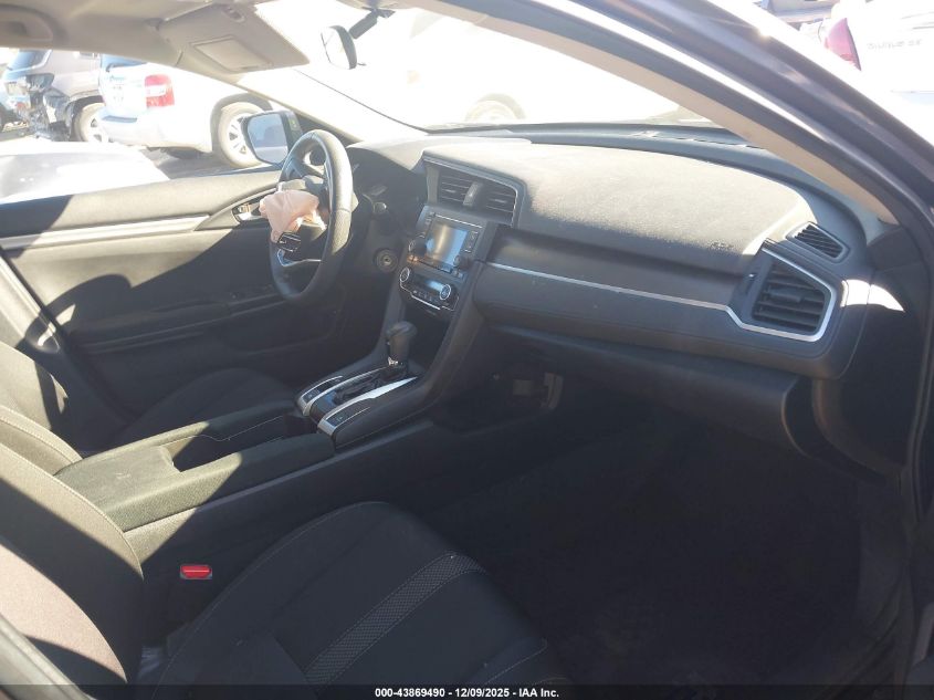 2020 Honda Civic Lx VIN: 19XFC2F67LE215265 Lot: 43869490