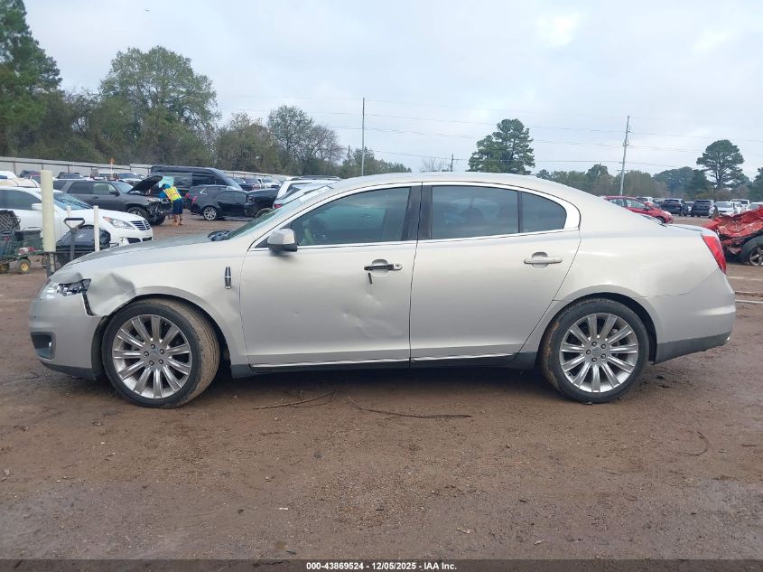 2009 Lincoln Mks VIN: 1LNHM93R49G625197 Lot: 43869524