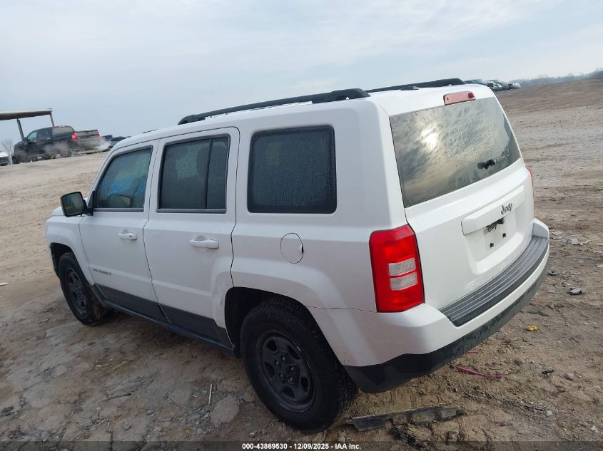 2017 Jeep Patriot Sport Fwd VIN: 1C4NJPBA8HD211839 Lot: 43869530