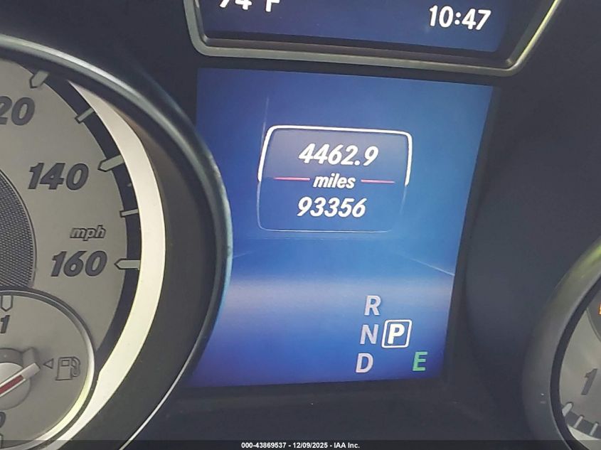 2015 Mercedes-Benz Gla 250 VIN: WDCTG4EB1FJ173744 Lot: 43869537