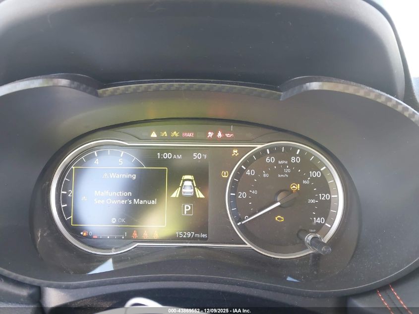 2024 Nissan Versa 1.6 Sr VIN: 3N1CN8FV7RL862313 Lot: 43869552