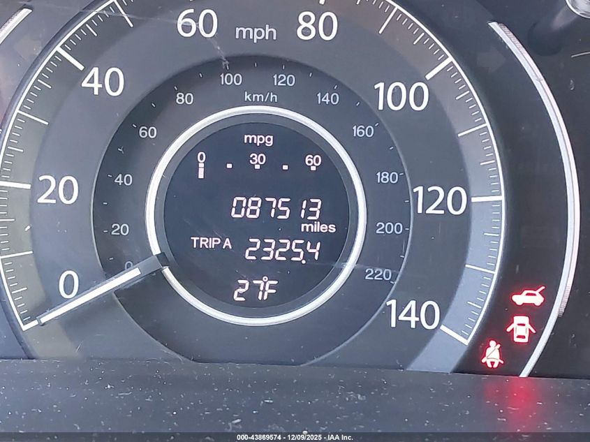 2016 Honda Cr-V Ex-L VIN: 2HKRM4H73GH684396 Lot: 43869574