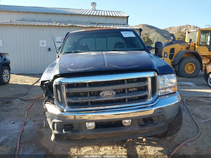 2003 Ford F-250 Lariat/Xl/Xlt VIN: 1FTNW21F83EB05458 Lot: 43869582