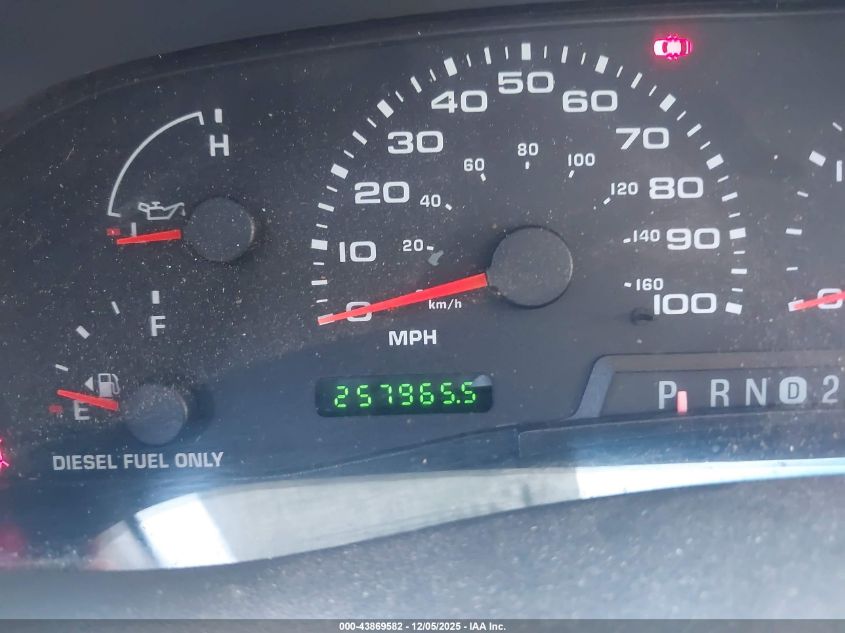 2003 Ford F-250 Lariat/Xl/Xlt VIN: 1FTNW21F83EB05458 Lot: 43869582