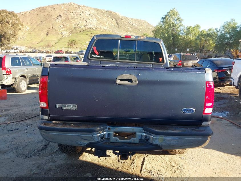 2003 Ford F-250 Lariat/Xl/Xlt VIN: 1FTNW21F83EB05458 Lot: 43869582