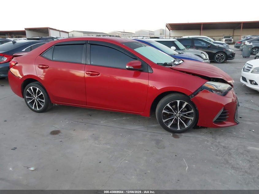 2017 Toyota Corolla Se VIN: 5YFBURHE1HP596173 Lot: 43869584