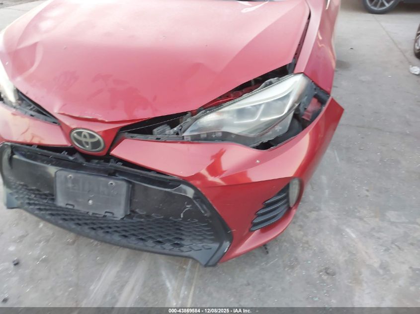 2017 Toyota Corolla Se VIN: 5YFBURHE1HP596173 Lot: 43869584