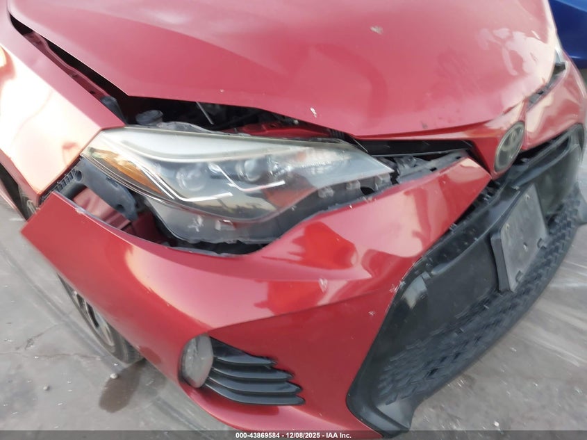 2017 Toyota Corolla Se VIN: 5YFBURHE1HP596173 Lot: 43869584