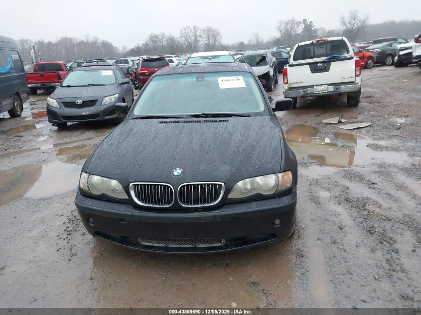2003 BMW 330Xi VIN: WBAEW534X3PG23752 Lot: 43869590