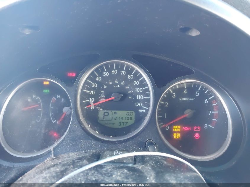 2005 Subaru Forester 2.5Xs VIN: JF1SG65615H722452 Lot: 43869603