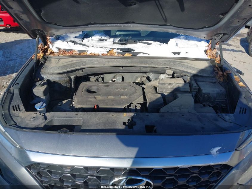 2019 Hyundai Santa Fe Se VIN: 5NMS23AD5KH013982 Lot: 43869621