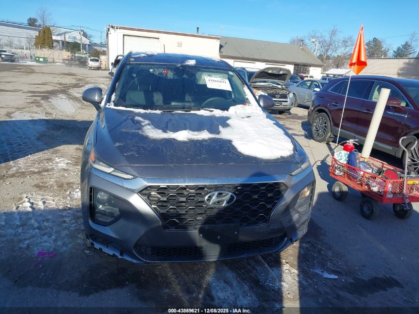 2019 Hyundai Santa Fe Se VIN: 5NMS23AD5KH013982 Lot: 43869621