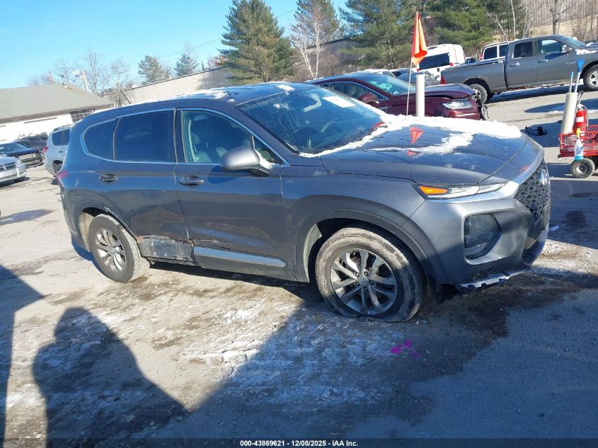 2019 Hyundai Santa Fe Se VIN: 5NMS23AD5KH013982 Lot: 43869621