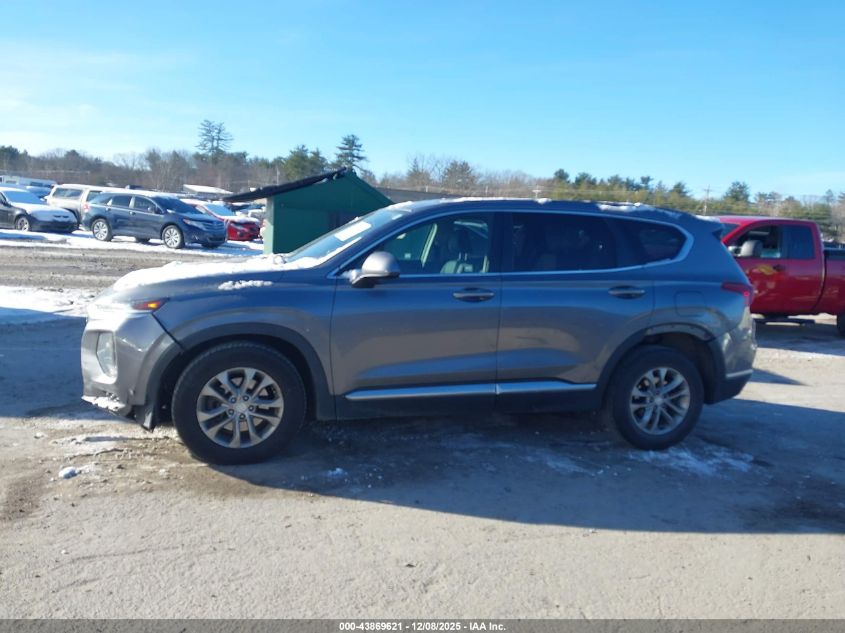 2019 Hyundai Santa Fe Se VIN: 5NMS23AD5KH013982 Lot: 43869621