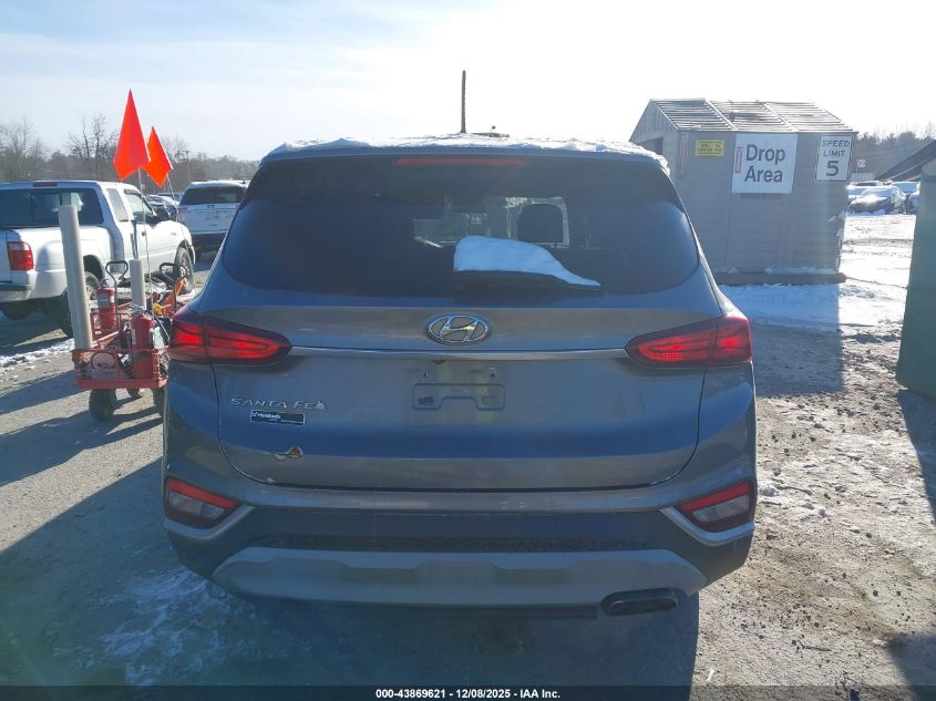 2019 Hyundai Santa Fe Se VIN: 5NMS23AD5KH013982 Lot: 43869621