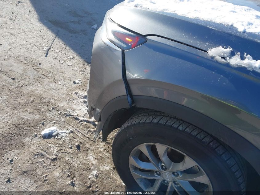 2019 Hyundai Santa Fe Se VIN: 5NMS23AD5KH013982 Lot: 43869621