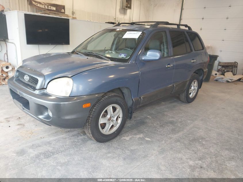 KM8SC13D02U230746 2002 HYUNDAI SANTA FE photo no. 2