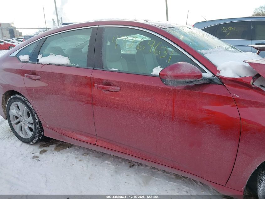 2019 Honda Accord Lx VIN: 1HGCV1F13KA093602 Lot: 43869631