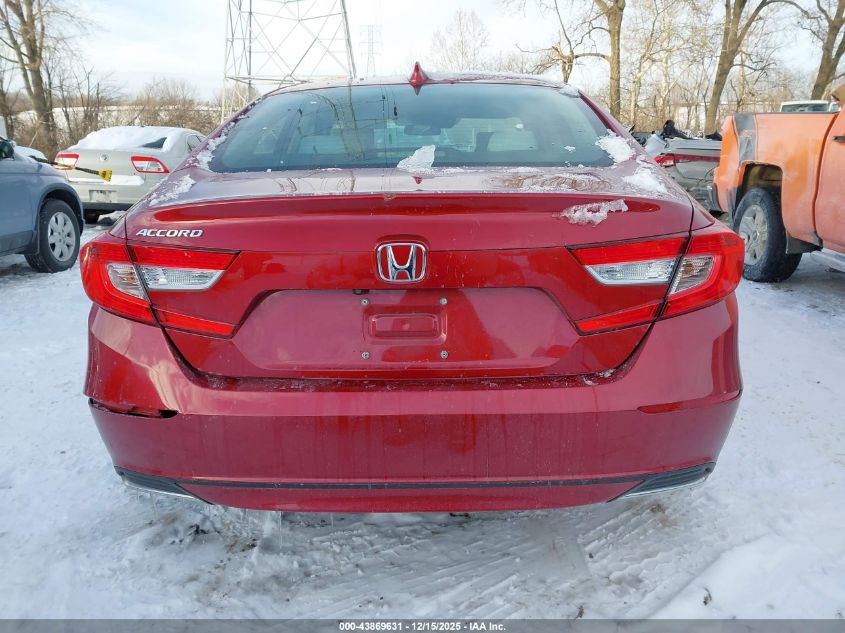 2019 Honda Accord Lx VIN: 1HGCV1F13KA093602 Lot: 43869631