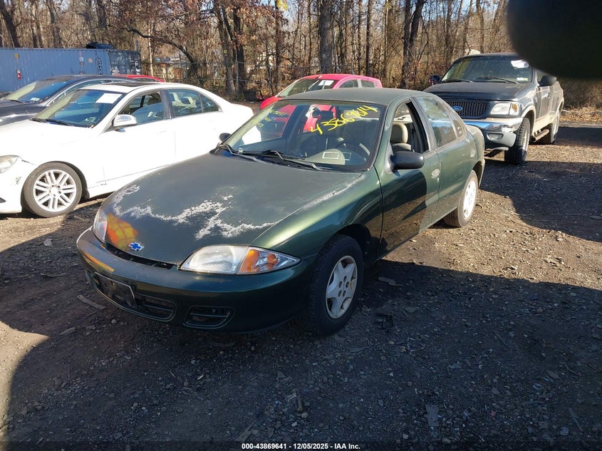 1G1JC5244Y7389407 2000 CHEVROLET CAVALIER photo no. 2