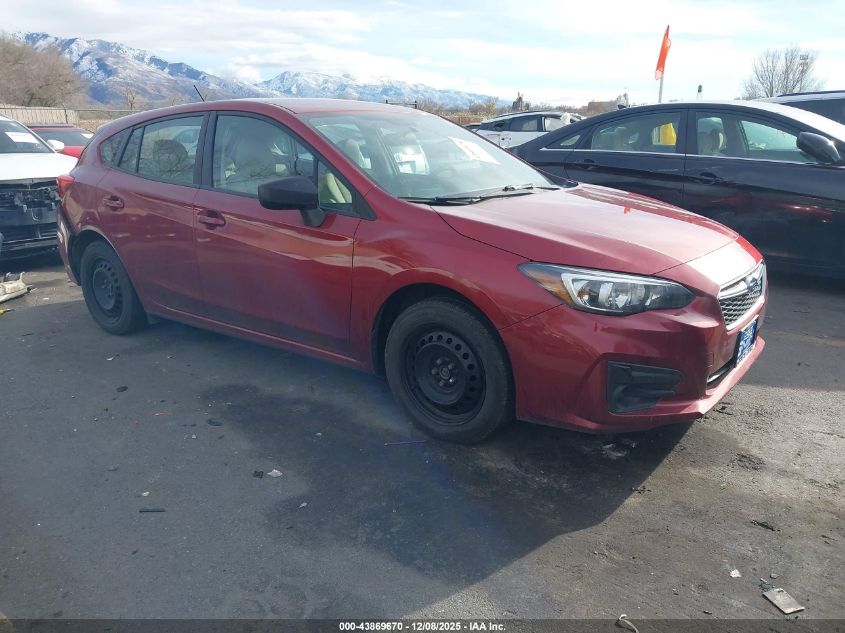 2019 Subaru Impreza 2.0I VIN: 4S3GTAB65K3710509 Lot: 43869670
