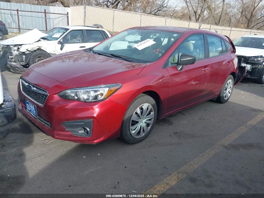 2019 Subaru Impreza 2.0I VIN: 4S3GTAB65K3710509 Lot: 43869670