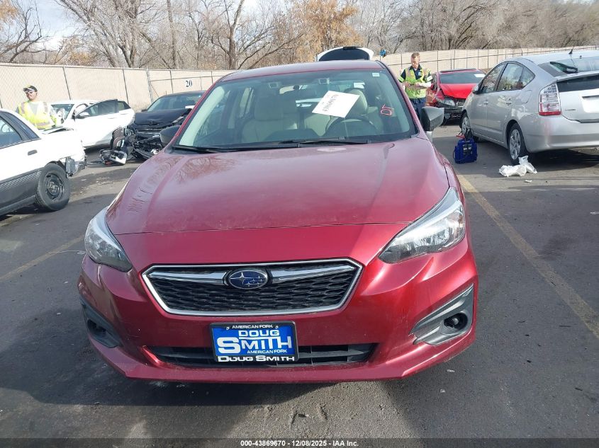 2019 Subaru Impreza 2.0I VIN: 4S3GTAB65K3710509 Lot: 43869670