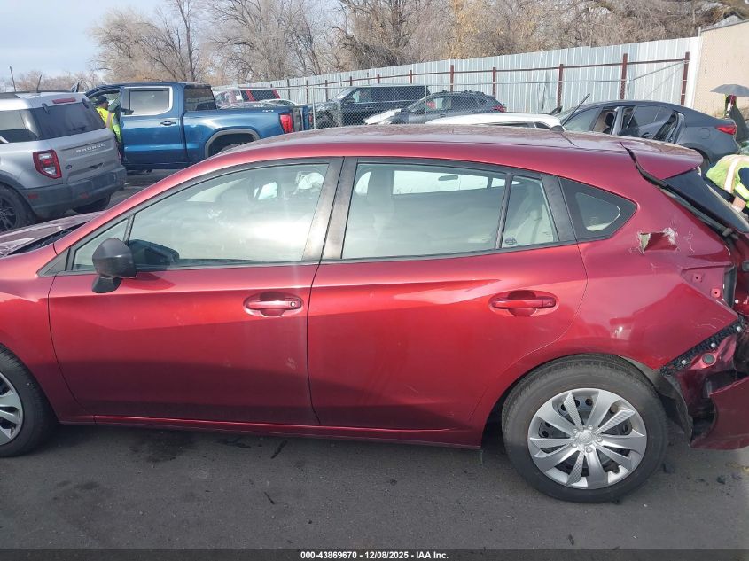 2019 Subaru Impreza 2.0I VIN: 4S3GTAB65K3710509 Lot: 43869670