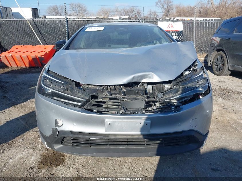 2025 Toyota Prius Le VIN: JTDACAAU0S3052846 Lot: 43869676