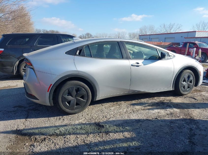 2025 Toyota Prius Le VIN: JTDACAAU0S3052846 Lot: 43869676