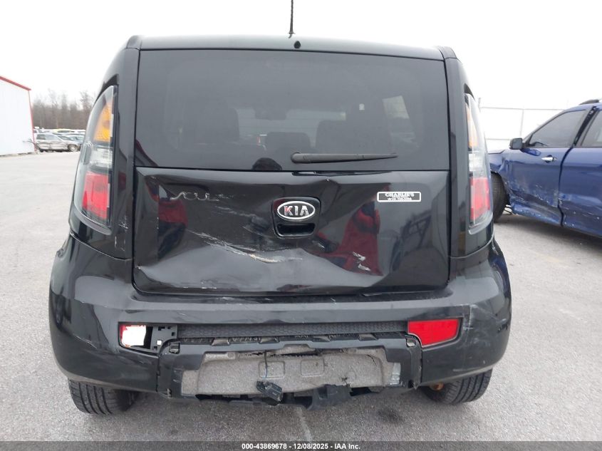 2011 Kia Soul + VIN: KNDJT2A2XB7258298 Lot: 43869678
