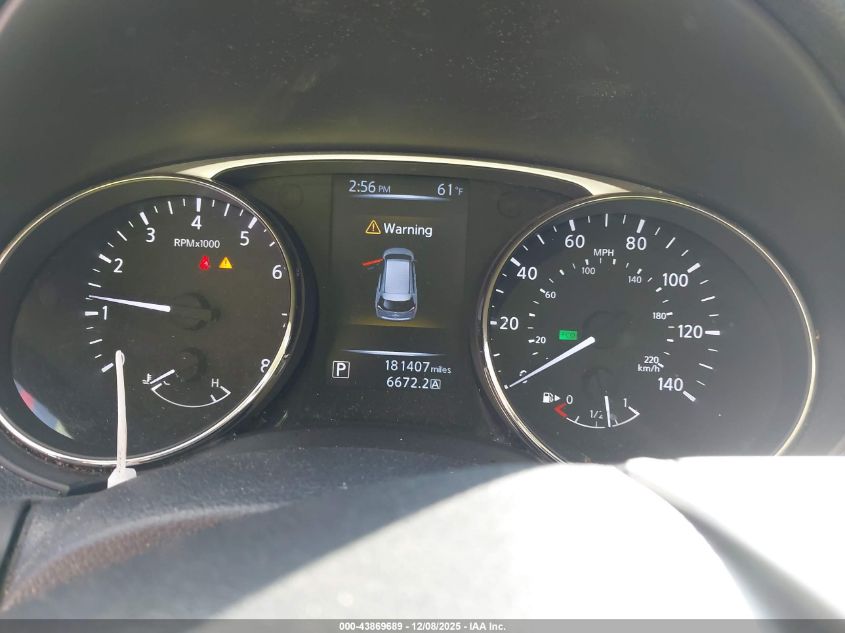 2015 Nissan Rogue Sv VIN: KNMAT2MT2FP500284 Lot: 43869689