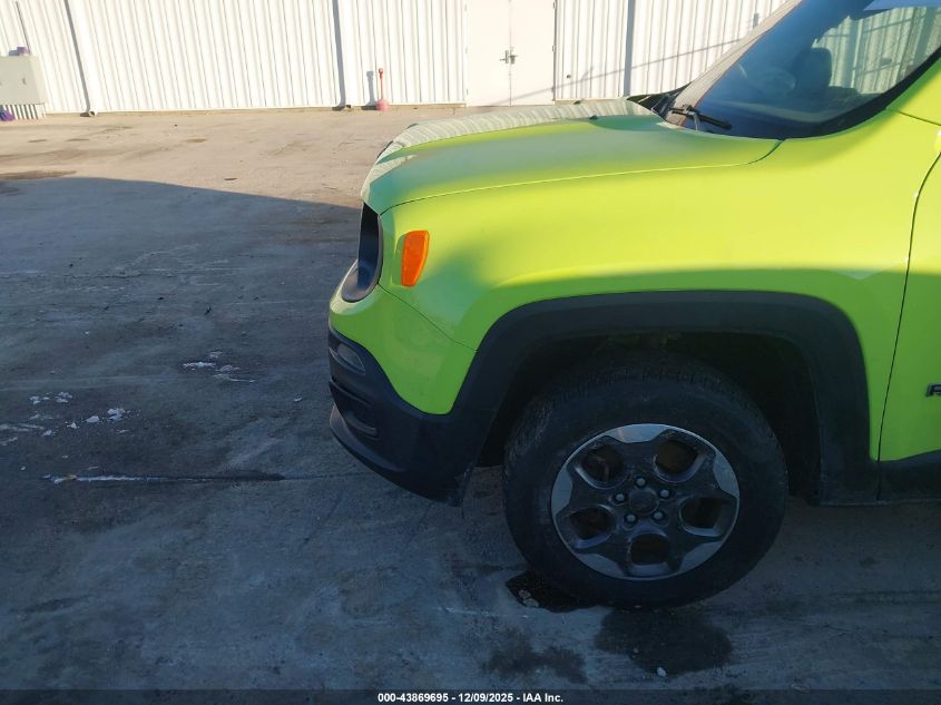 2017 Jeep Renegade Sport 4X4 VIN: ZACCJBAB5HPF86450 Lot: 43869695