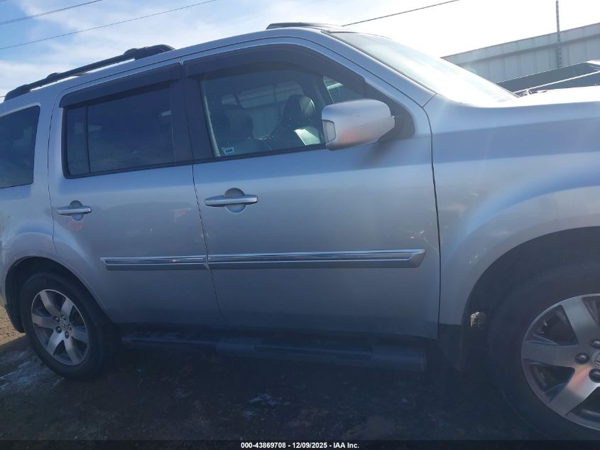 2013 Honda Pilot Touring VIN: 5FNYF3H95DB030897 Lot: 43869708