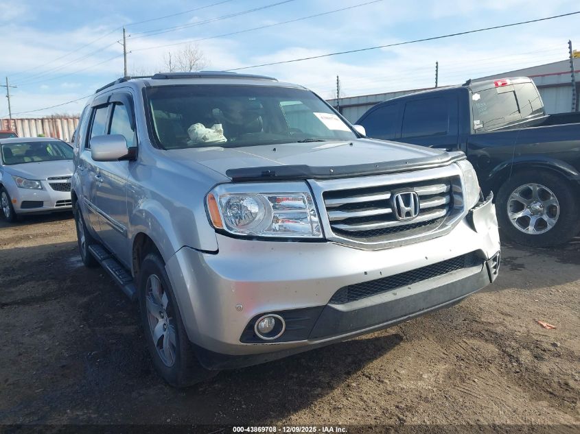 2013 Honda Pilot Touring VIN: 5FNYF3H95DB030897 Lot: 43869708