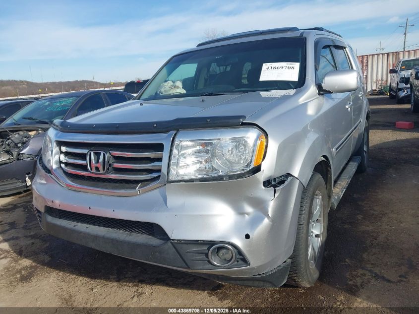 2013 Honda Pilot Touring VIN: 5FNYF3H95DB030897 Lot: 43869708