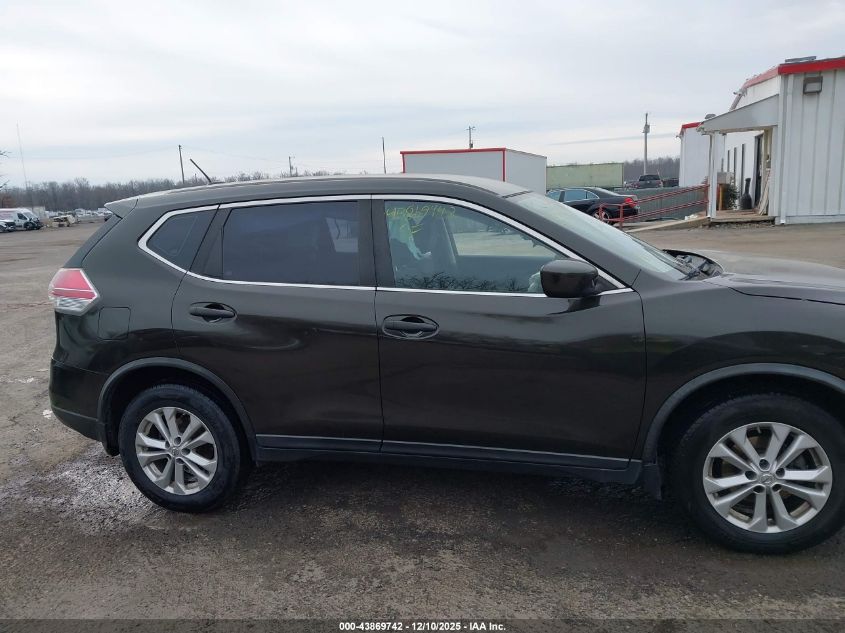 2016 Nissan Rogue S VIN: KNMAT2MT9GP642794 Lot: 43869742