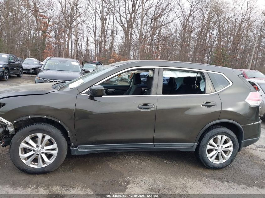 2016 Nissan Rogue S VIN: KNMAT2MT9GP642794 Lot: 43869742